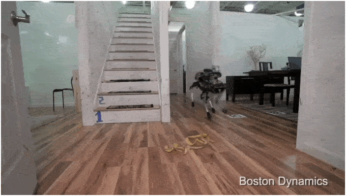 Boston Dynamics Spotmini Robotertänze