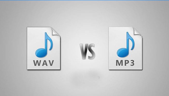 WAV- und MP3-Format