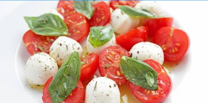 Caprese Salat Variation