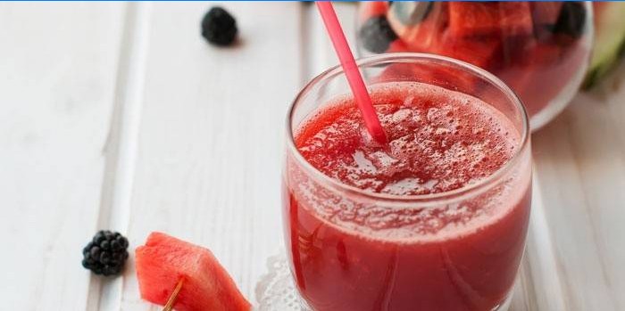 Rüben-Wassermelonen-Smoothies