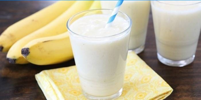 Foto von Bananen-Smoothie