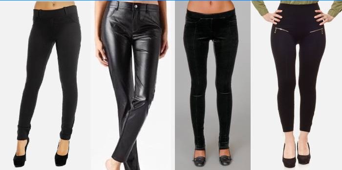 Modelle von Leggings