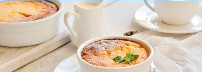 Quark Souffle Dessert