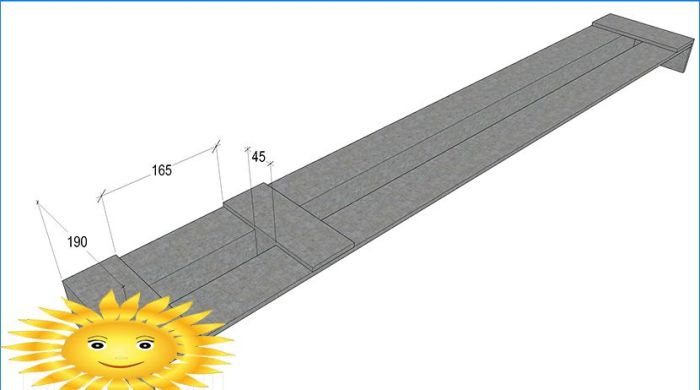 Bett für Holzdrehmaschine