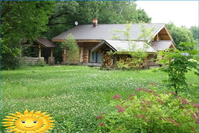 Landhaus im russischen Herrenhausstil