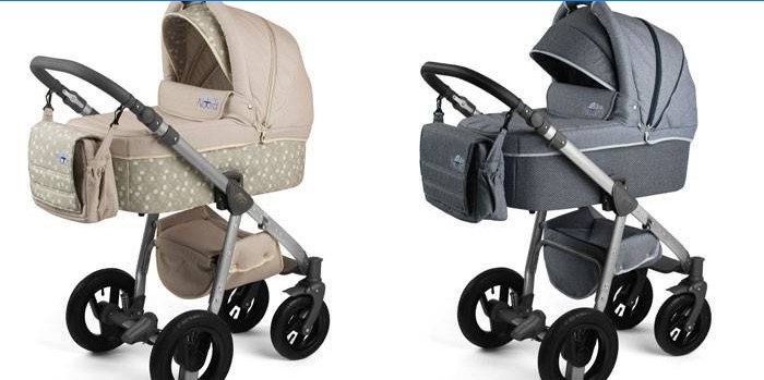 Kinderwagen 2in1 Edel Viva in zwei Farben