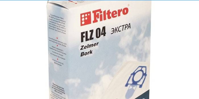 Staubsaugerbeutel Filtero FLZ 04 Extra