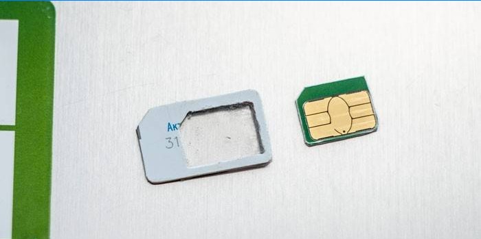 Nano-SIM-Karte für Smartphone oder iPhone