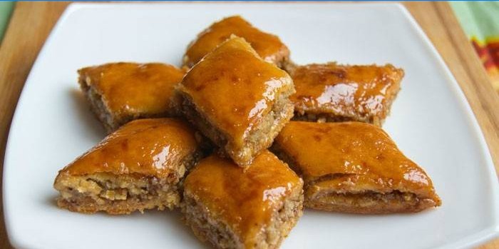 Baklava nach armenischem Rezept gekocht