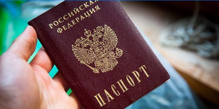 Reisepass eines russischen Bürgers