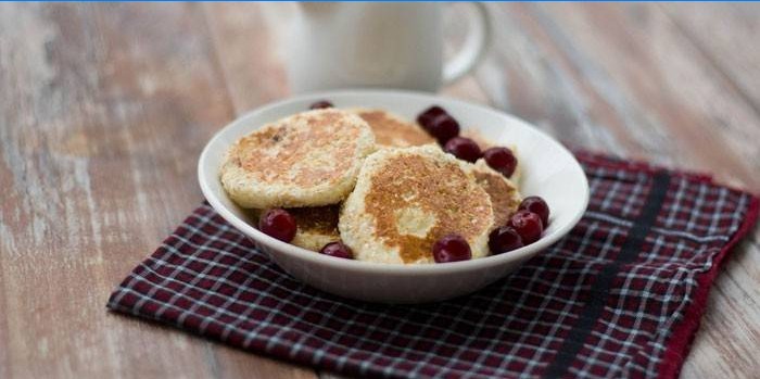 Käsekuchen mit Kleie