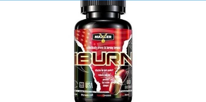 IBurn Fat Burning Pills in einem Glas