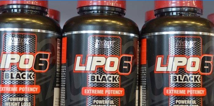 Nutrex Lipo 6 Black Fat Burner Dosen