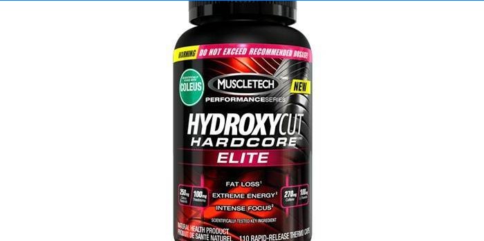 MUSCLETECH Hydroxycut Hardcore ELITE Fatburner