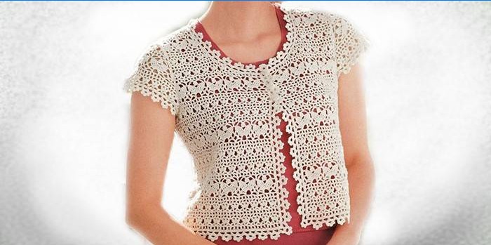 Summer Lace Bolero