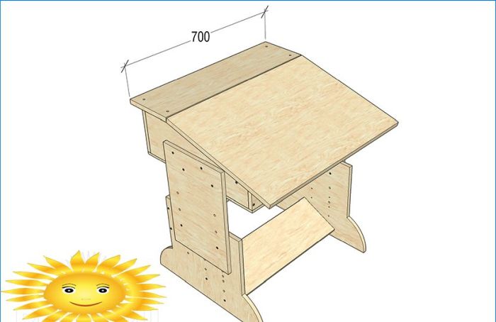 DIY Kindermöbel: Holztisch