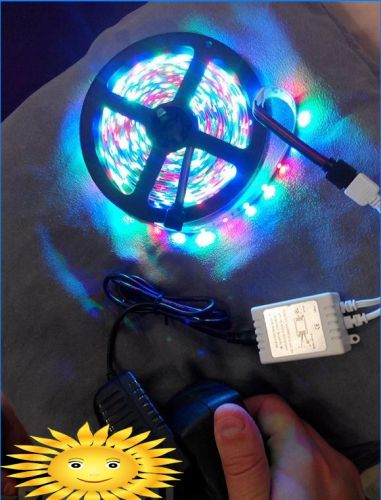 DIY LED-Deckenbeleuchtung. Schritt für Schritt Fotoanweisungen