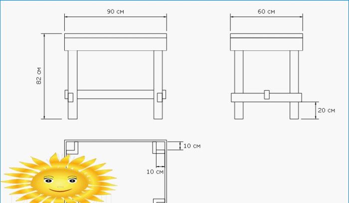 DIY Möbel: Klapptisch