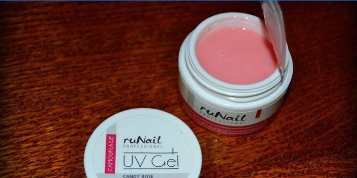 UV Gel Camouflage Pink ruNail