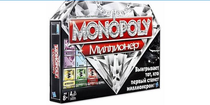 Brettspiel Monopoly Millionaire in einer Box