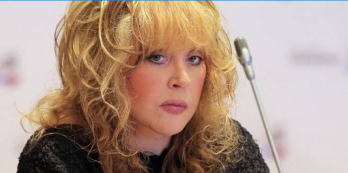 Pugacheva vor dem Abnehmen