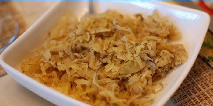 Geschmortes Sauerkraut