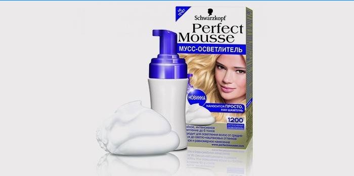 Mousse zum Aufhellen von Haaren von Schwarzkopf