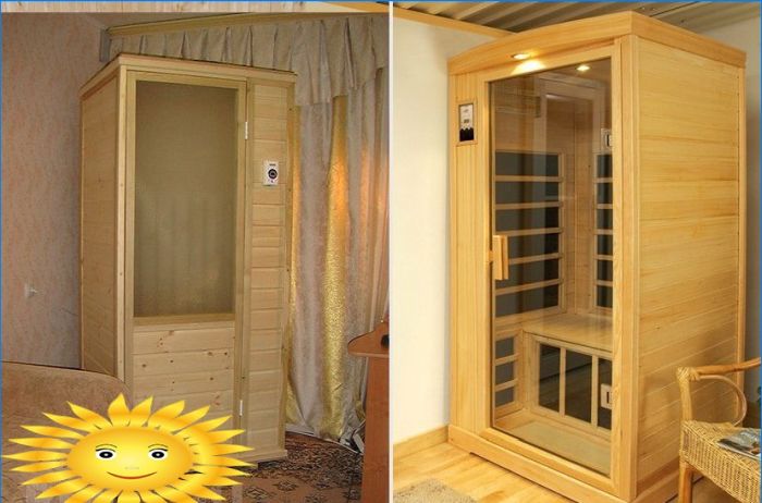 Sauna in der Wohnung