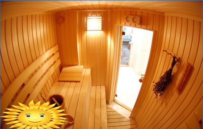 Sauna in der Wohnung