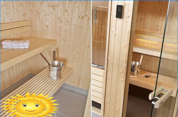 Sauna in der Wohnung