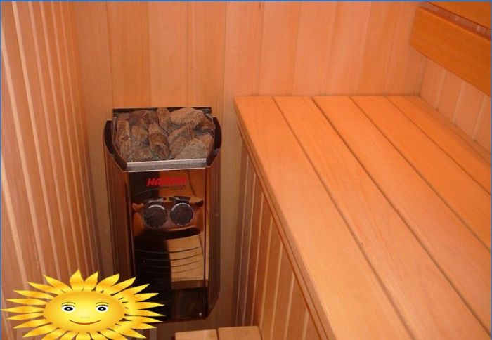 Sauna in der Wohnung