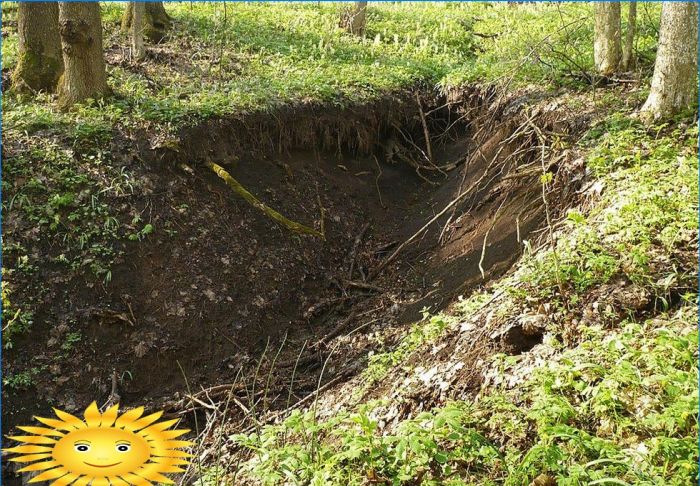 Schlucht auf der Baustelle - benutzen oder kämpfen