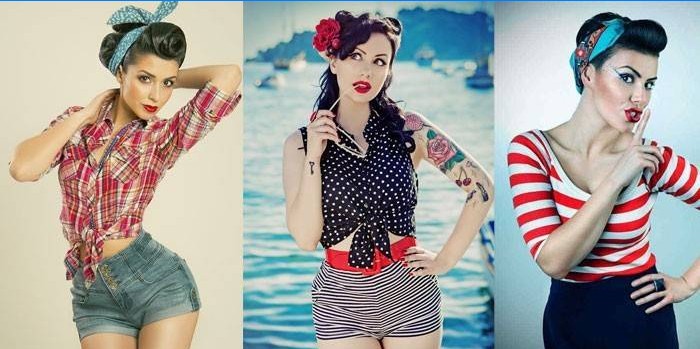 Modernes Pin Up