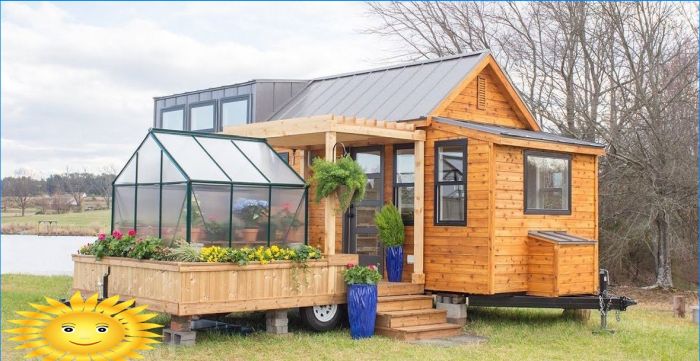 Tiny House: Merkmale, Beispiele für Arrangements