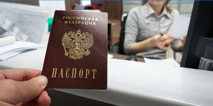 Reisepass eines russischen Bürgers