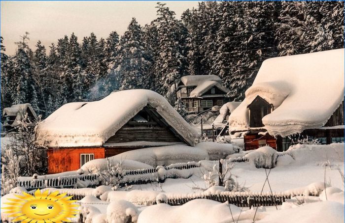 Wie man ein Badehaus für den Winter bewahrt