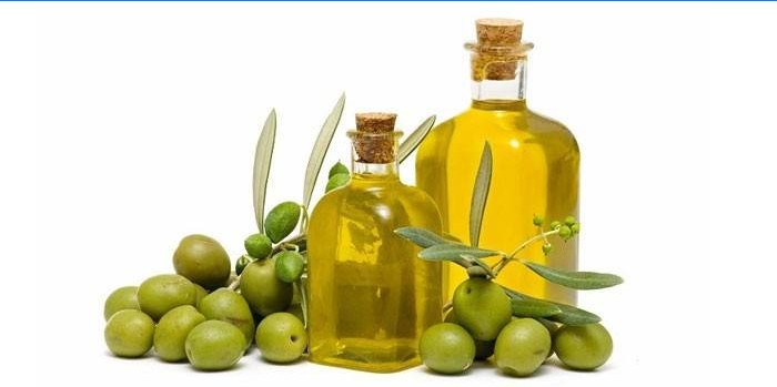 Oliven in Flaschen