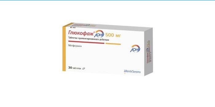 Glucophage Tablets Long 500