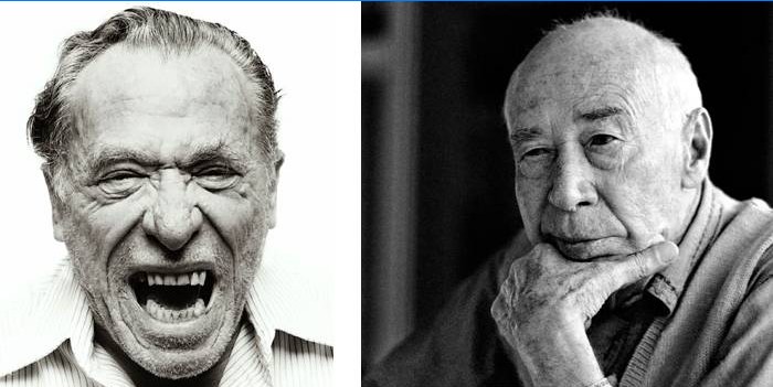 Charles Bukowski und Henry Miller