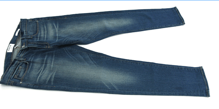 Jeans falten