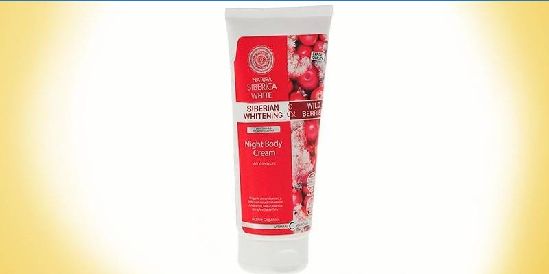 Natura Siberica Lingonberry Whitening Körpercreme