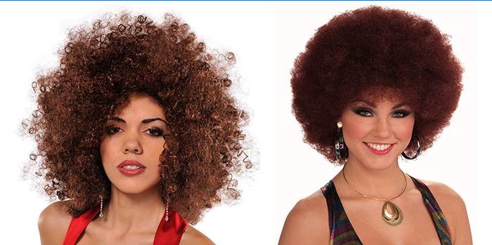 Afro-Curls 70er Jahre