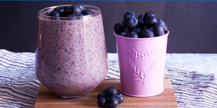 Smoothies von i Jahr Blaubeere