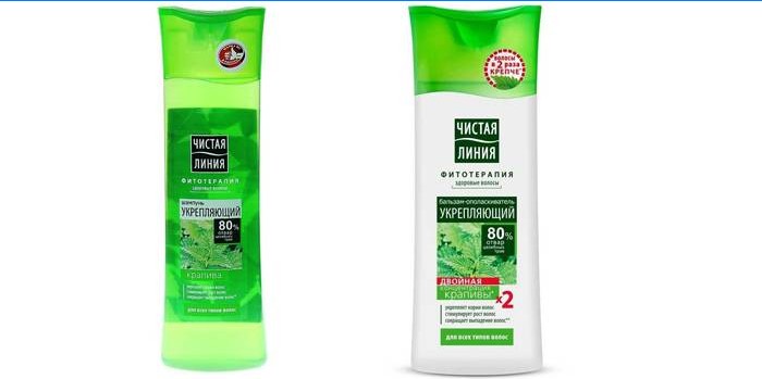 Balsam und Shampoo Clean Line