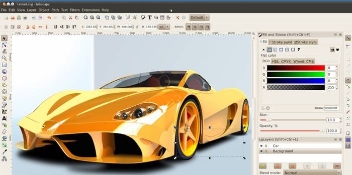 Inkscape-Grafikeditor