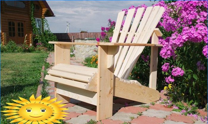 Adirondack: Do-it-yourself-Liegestuhl auf dem Land