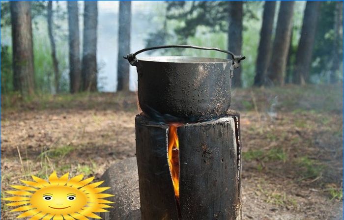 Holzofen zum Selbermachen oder Einweg-Holzbrenner