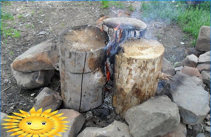 Holzofen zum Selbermachen oder Einweg-Holzbrenner