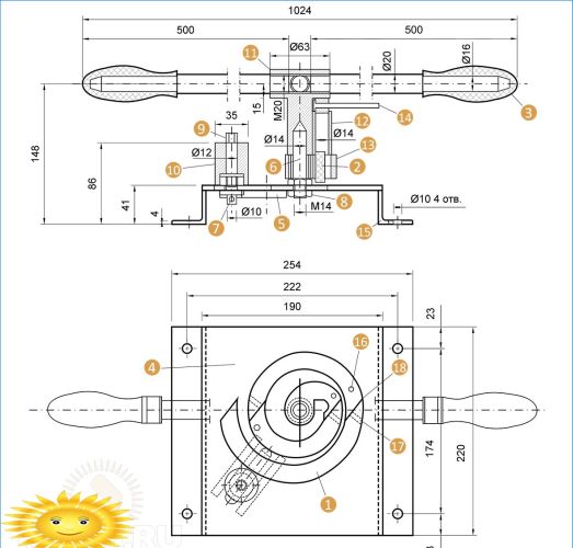 Schmiedeausrüstung: DIY Kaltschmiedemaschine