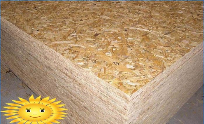 OSB Holzbretter